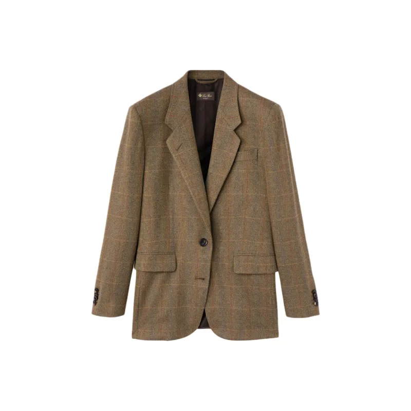 Loro Piana FW24 Business Suits Coats Women's Umber-0