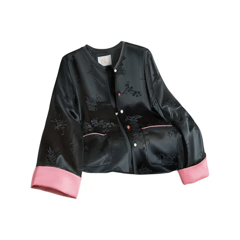 Cypress House Cropped Coat Women's Black-0