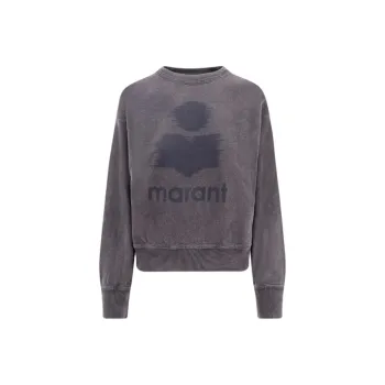 ISABEL MARANT ETOILE Logo Printed Crewneck Sweatshirt