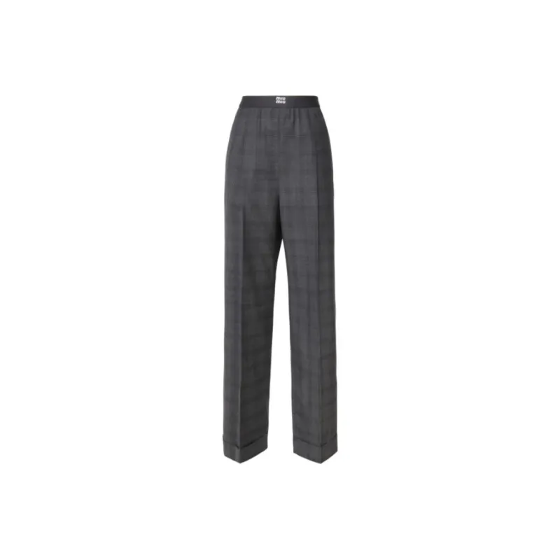 MIU MIU Casual Pants Women's Gray-0