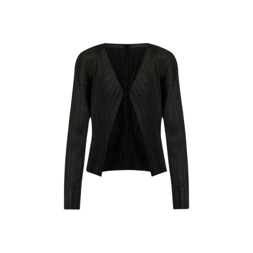 PLEATS PLEASE ISSEY MIYAKE Plissé Long sleeve Cardigan