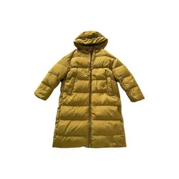MAXMARA THE CUBE Down Jacket Women's Olive Yellow Green