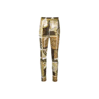 VERSACE VERSACE Casual Pants Women's Gold