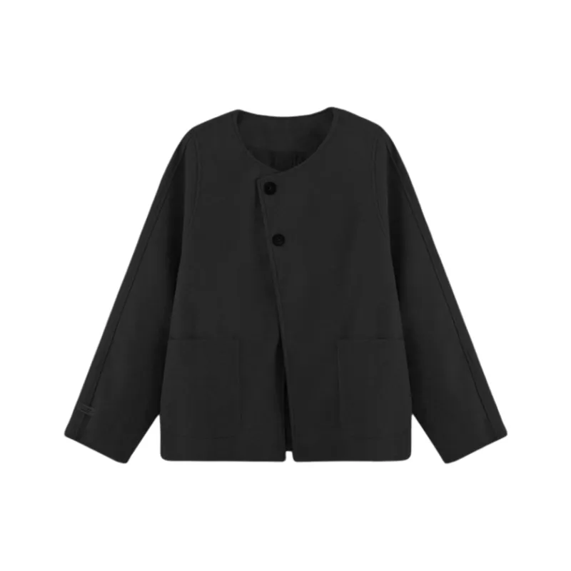PLAY BUSH Velvet feel Coat Women's Gray-8