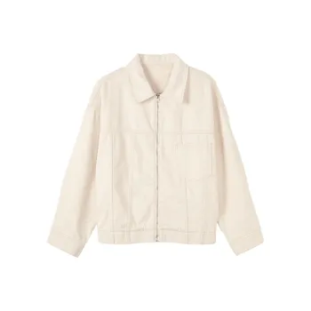 Demana Denim Jacket Women's Ecru
