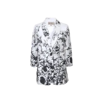 BBLLUUEE Business Suit Women's White/Black