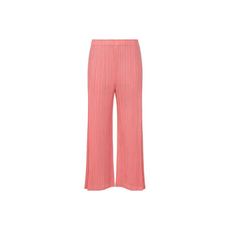 PLEATS PLEASE ISSEY MIYAKE Knitted Sweatpants Women's-0