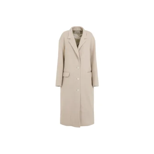 ISABEL MARANT Efezia Single Breasted Straight Hem Coat