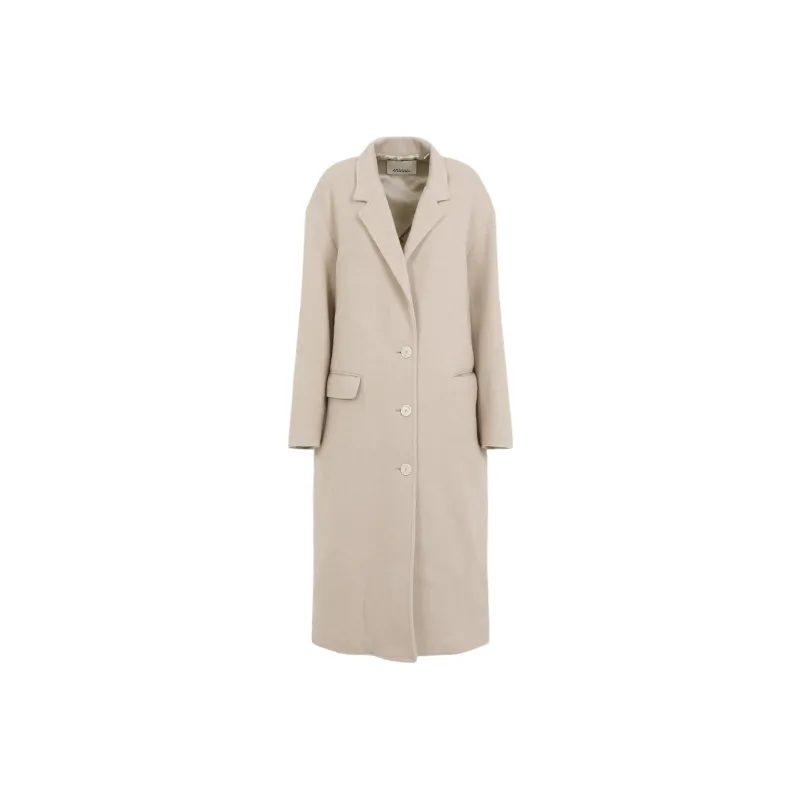 ISABEL MARANT Efezia Single Breasted Straight Hem Coat-0
