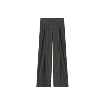 GUCCI Gg Logo print Trousers