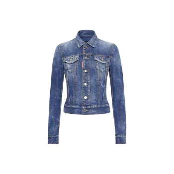 DSQUARED 2 Distressed Denim Jacket