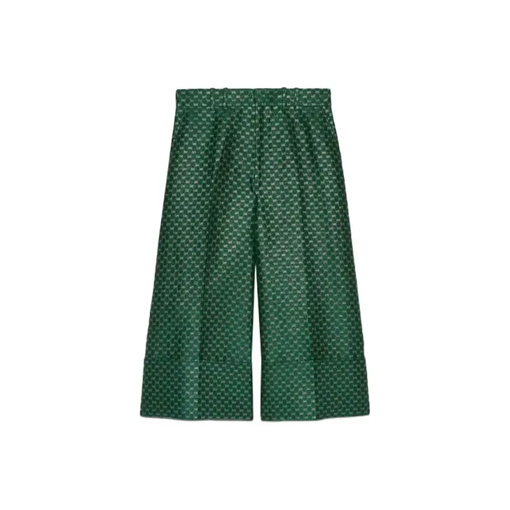GUCCI Knitted Sweatpants Women's Green-0