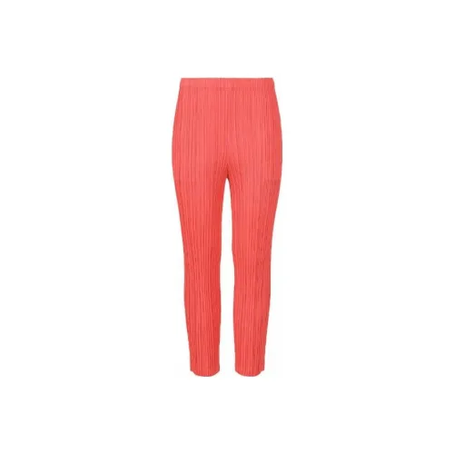 PLEATS PLEASE ISSEY MIYAKE Casual Pants Women's Pink
