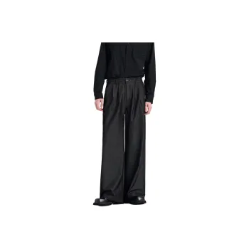 WILD LEADER Suit Trousers Men Iridescent Black[XKW5138W64]