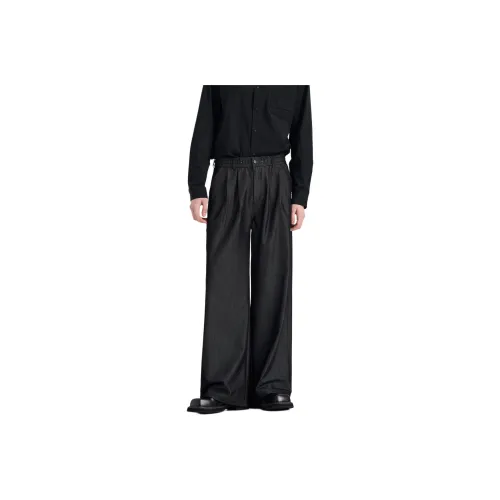 WILD LEADER Suit Trousers Men Iridescent Black[XKW5138W64]