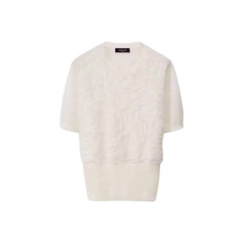 Fabiana Filippi Ruffle detail Top-0