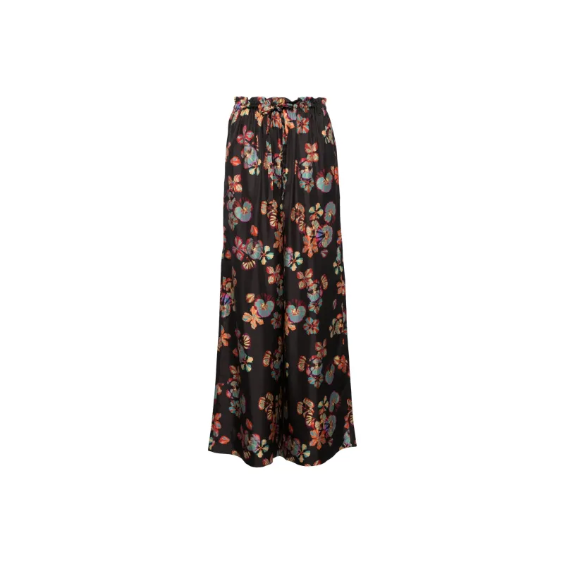 Ulla Johnson Sawyer High waist Wide leg Trousers-0