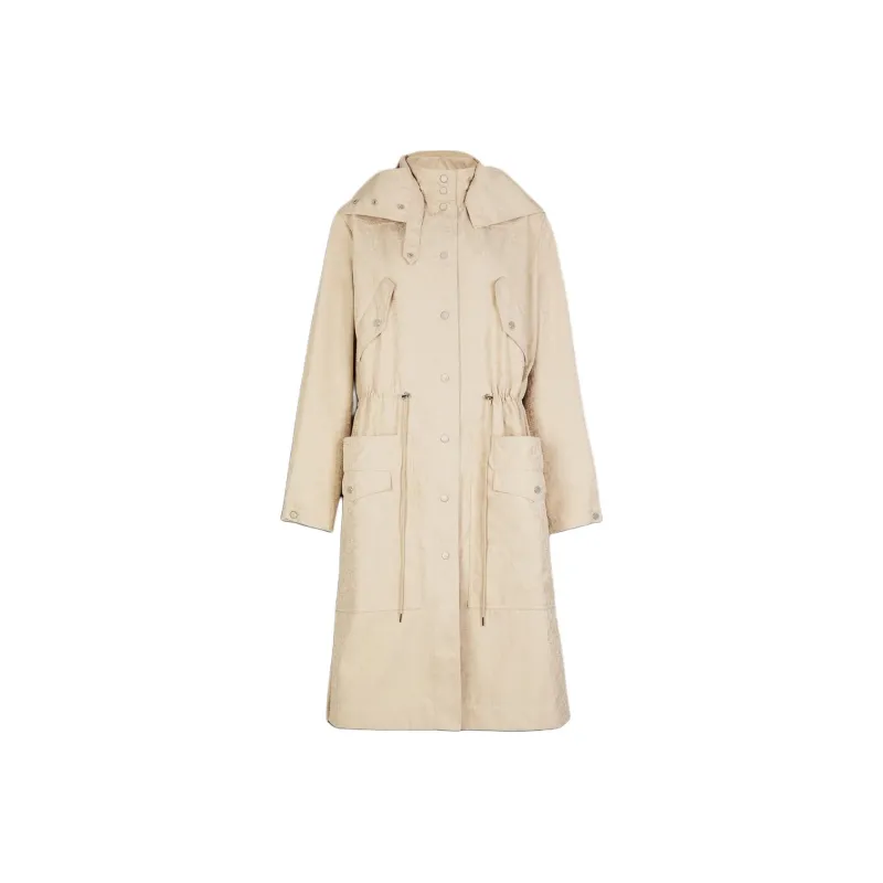 SONIA RYKIEL SS24 Coats Women's Khaki-0