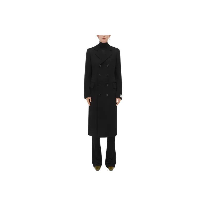 Bottega Veneta Double Breasted Regular Fit Coat-0
