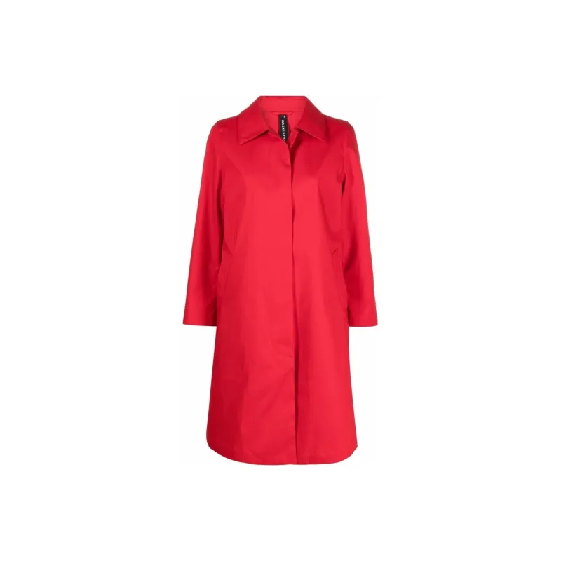 Mackintosh Trench Coats Women's Red-0