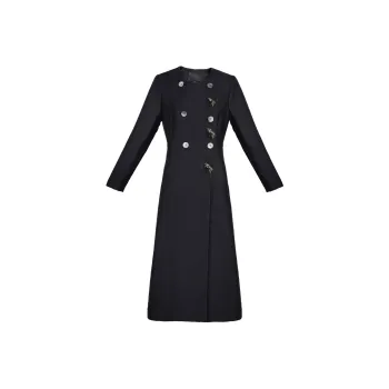 CHICCO MAO Coats Women's Black