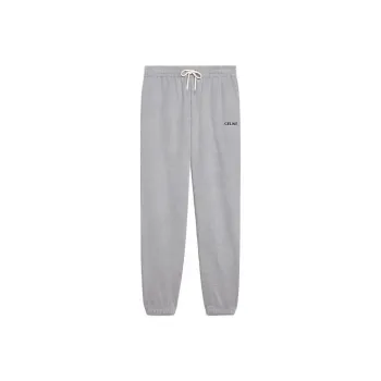 CELINE  EMBROIDERED Track Pants In Cotton