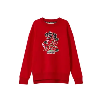 Oudifu Sweatshirts Women's Red