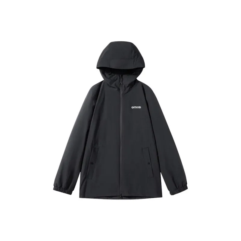 OUTDOOR PRODUCTS Windbreaker Jacket Women's Classic Black-0