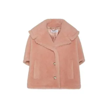 MaxMara Single Breasted Teddy Cape