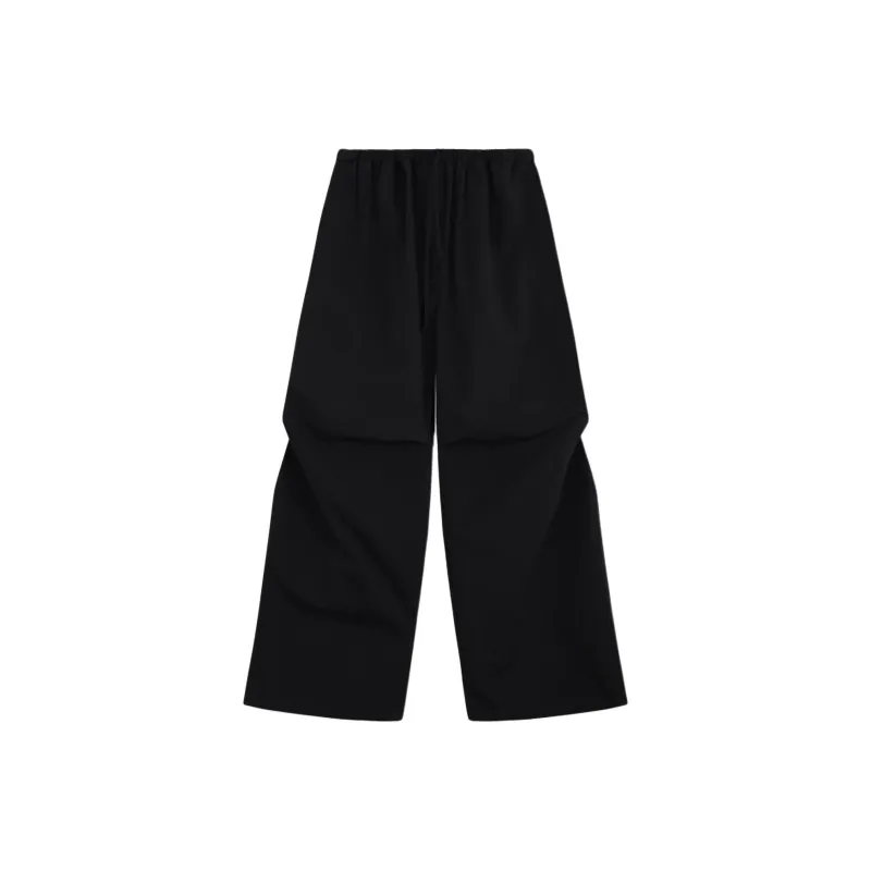 WE11DONE Logo embroidered Trousers-0