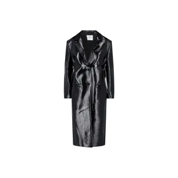 COURREGES Vinyl Mid length Trench Coat