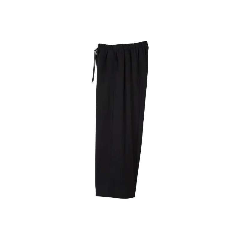 Y 3 Drawstring waist Wide leg Trousers-0