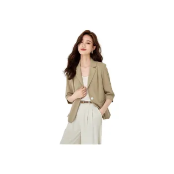 Mo Han Yi Mei Business Suit Women's Khaki