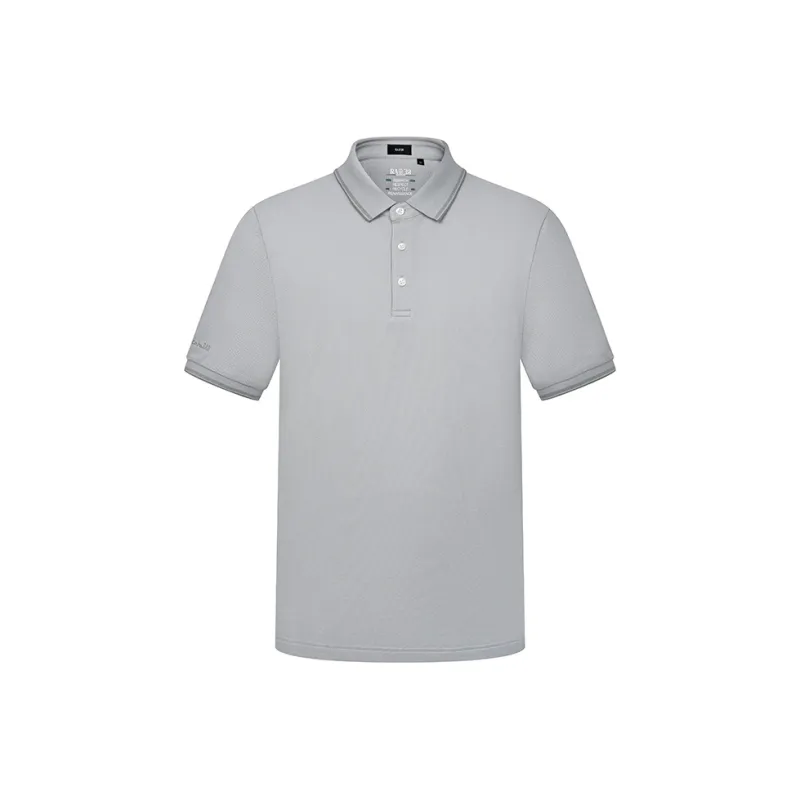 RARE Polo Shirt Men's Gray Green-0