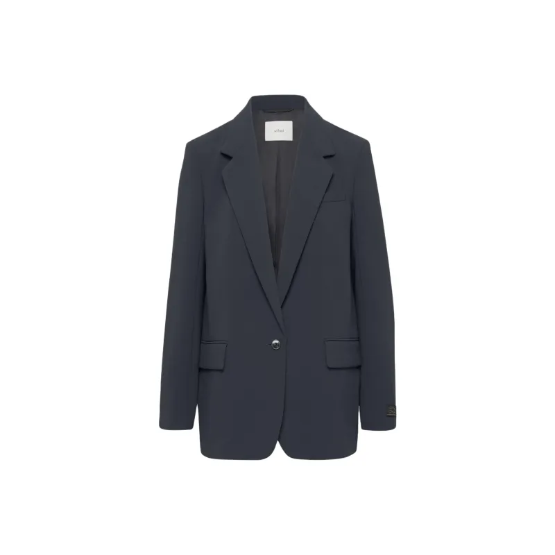 ARITZIA Wilfred New Generation Blazer Business Suit Women's Dark Night Navy/Blackout Navy-0