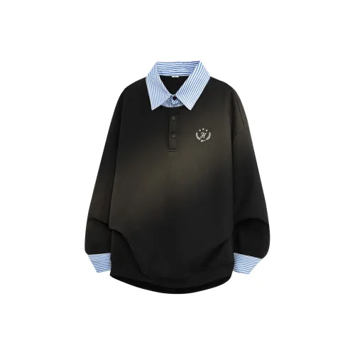 Warrior Huichao Riding The Wind Collection Sweatshirt Unisex Active Black