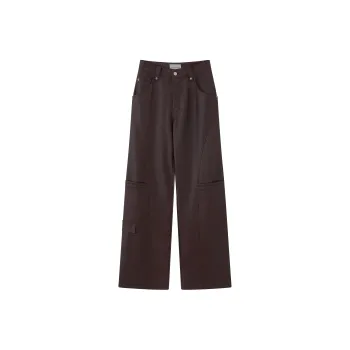 RUNTOTHEFUTURE Casual Pants Women's Beige Brown