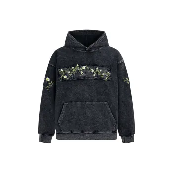 DanerWang Sweatshirts Unisex Black