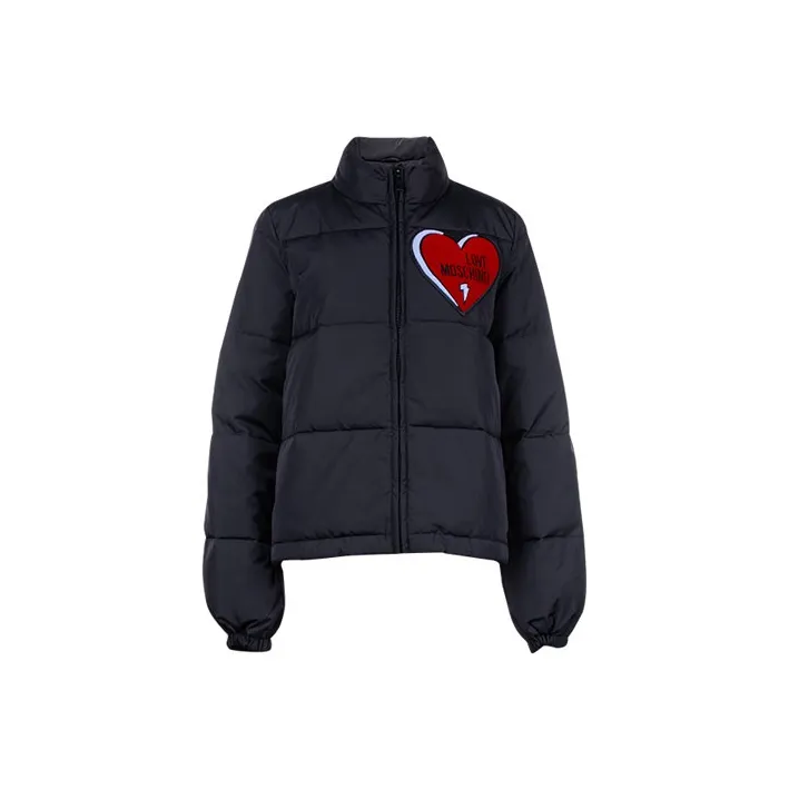 MOSCHINO Puffer Jacket Women's Black-0