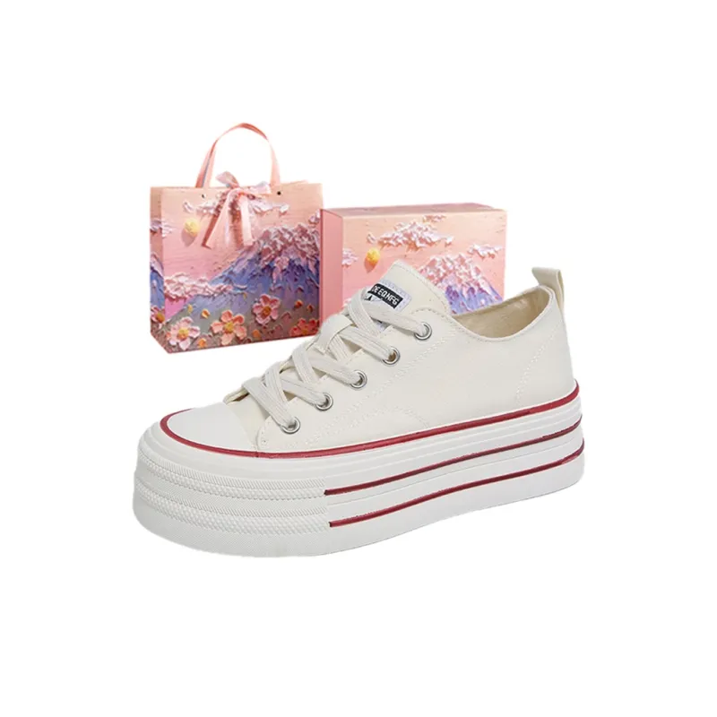AJPAP Low Top Canvas Shoes Women's-19