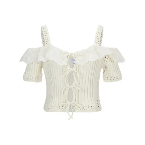 URBAN REVIVO Knitwear Women's Ecru