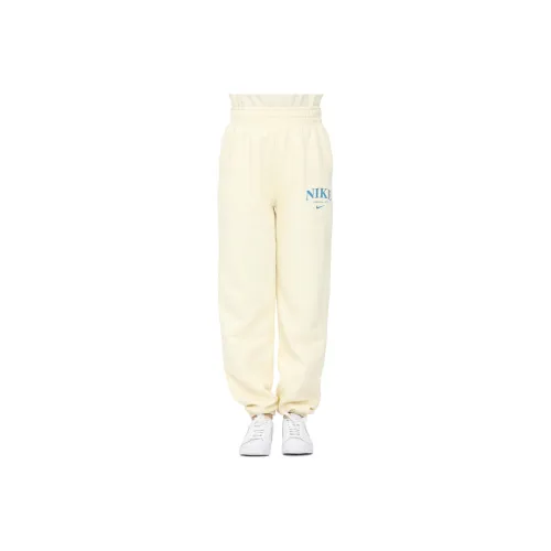Nike Knitted Sweatpants Women's Beige