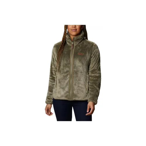 Columbia Fire Side™ II Velvet feel Coat Women's Olive Green