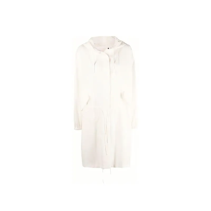 JIL SANDER Trench Coats Women's White-0
