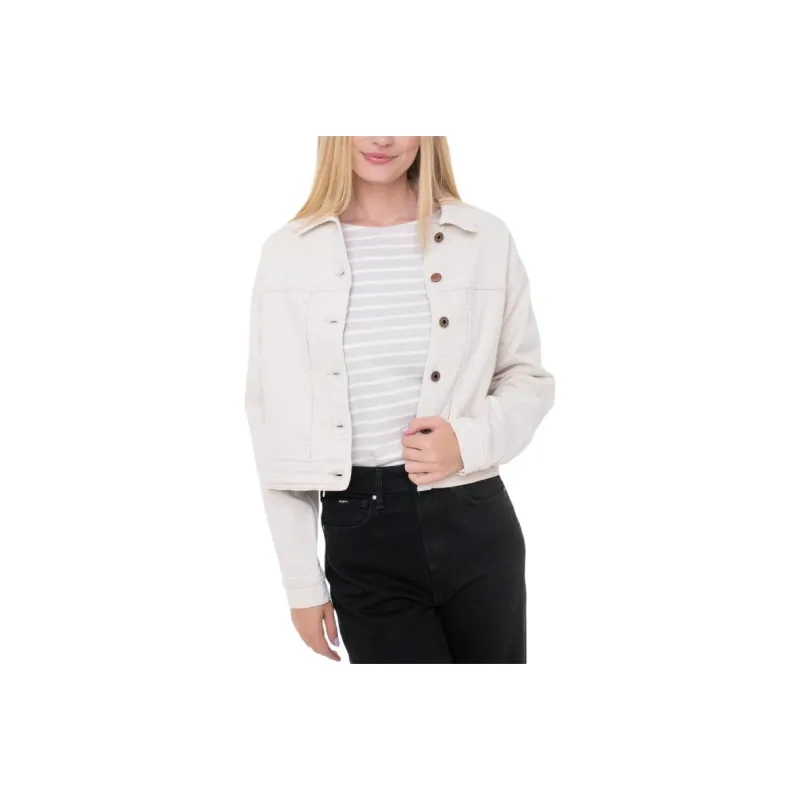Pepe Jeans Denim Jacket Women's White-0