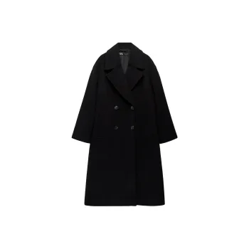 ZARA Coats Women's Black