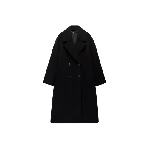 ZARA Coats Women's Black