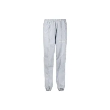 PALM ANGELS Knitted Sweatpants Women's Gray