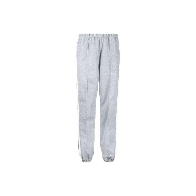 PALM ANGELS Knitted Sweatpants Women's Gray-0