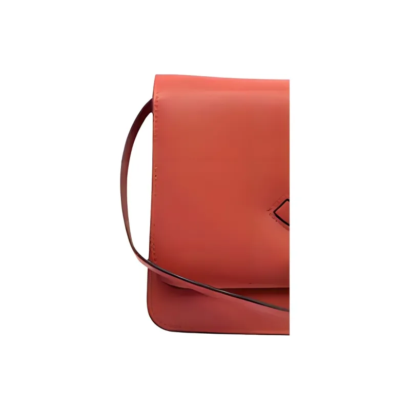 Little Liffner Cow Leather Shoulder Bag Small Size Women's Tomato Red-2